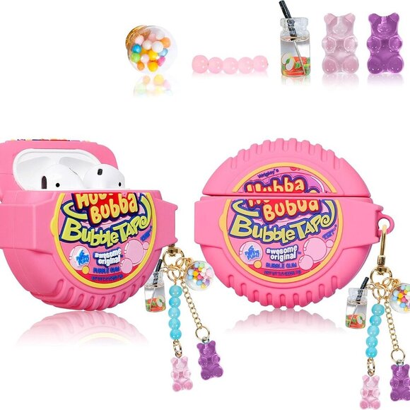 Other - for Airpod 2/1 Silicone Case, Soft Cartoon Fashion Cute Food Design Air Pods Cov